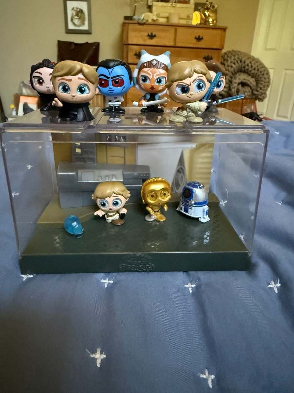 9  Star Wars Doorables and Collectible Figures Set